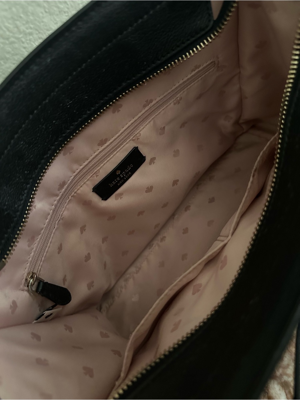 kate spade Black Structured Leather Tote - Picture 4 of 8